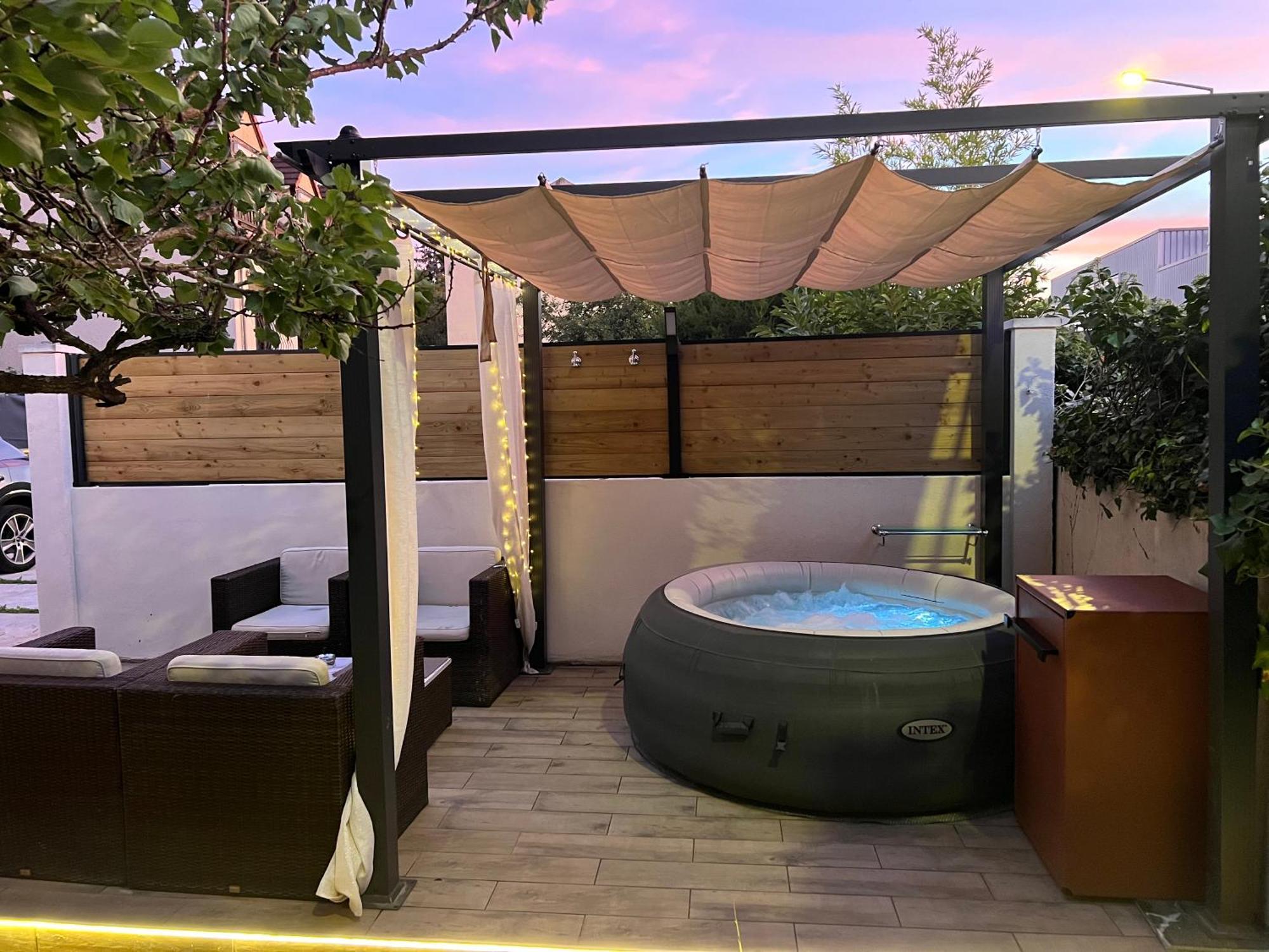 Superbe Appartement Avec Jardin Et Parking Prive Ris-Orangis Esterno foto
