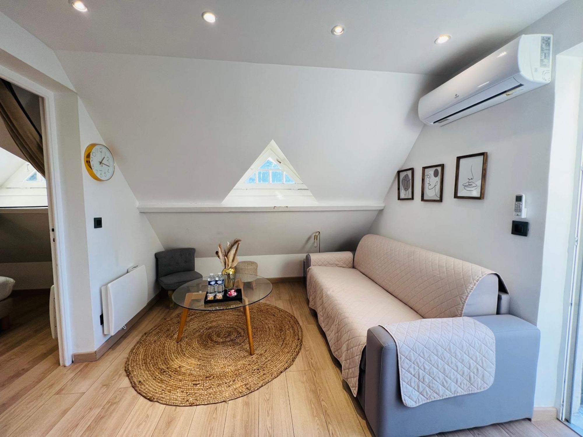 Superbe Appartement Avec Jardin Et Parking Prive Ris-Orangis Esterno foto
